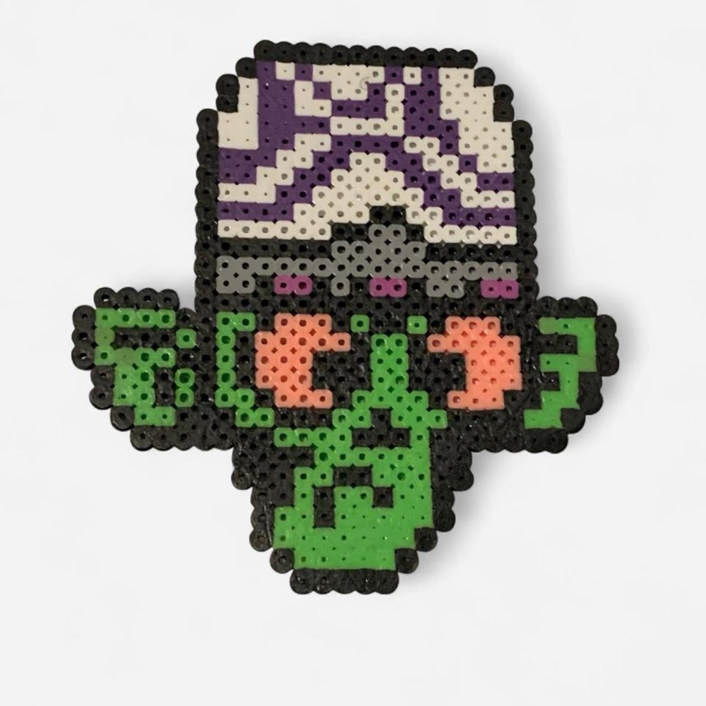 Mojo jojo powderpuff girls perler bead art
